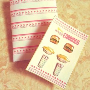 3 Pair Set of Handmade In-N-Out Earrings
